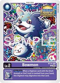 Bowmon (Regionals 25-26 Season 2 Participant) (BT14-006 U) [Blast Ace]
