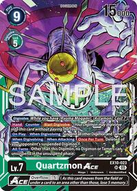 Quartzmon ACE (EX10-023 SR) [Sinister Order]