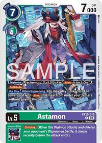Astamon (EX10-018 R) [Sinister Order]