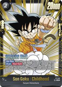 Son Goku : Childhood (Gold) (FP-049) [Fusion World Promotion Cards and Packs]