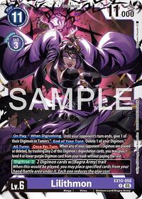 Lilithmon (EX10-058 R) [Sinister Order]