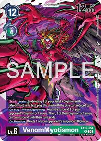 VenomMyotismon (EX10-054 R) [Sinister Order]