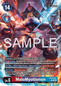 MaloMyotismon (Alternate Art) (EX10-011 SR) [Sinister Order]