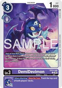 DemiDevimon (EX10-040 C) [Sinister Order]