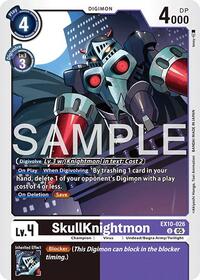 SkullKnightmon (EX10-026 U) [Sinister Order]