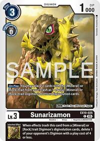 Sunarizamon (EX10-025 C) [Sinister Order]