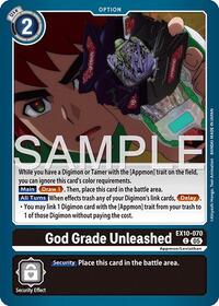 God Grade Unleashed (EX10-070 C) [Sinister Order]