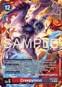Creepymon (Alternate Art) (EX10-009 SR) [Sinister Order]