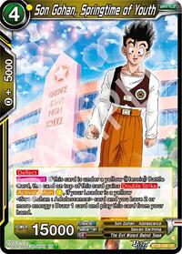 Son Gohan, Springtime of Youth (BT28-086) [Prismatic Clash]