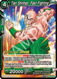 Tien Shinhan, Fast Fighting (BT28-064) [Prismatic Clash Release Event]