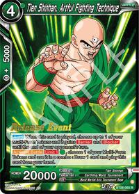 Tien Shinhan, Artful Fighting Technique (BT28-065) [Prismatic Clash Release Event]