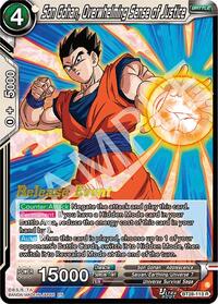 Son Gohan, Overwhelming Sense of Justice (BT28-113) [Prismatic Clash Release Event]