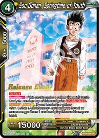 Son Gohan, Springtime of Youth (BT28-086) [Prismatic Clash Release Event]