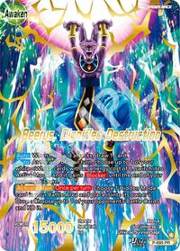 Beerus // Beerus, Dignified Destruction (Gold-Stamped) (P-695) [Promotion Cards]