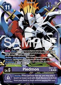 Piedmon (Alternate Art) (EX10-057 R) [Sinister Order]