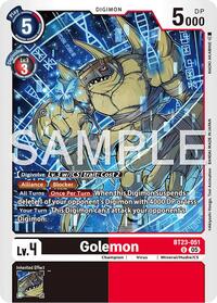 Golemon (BT23-051 U) [Hackers' Slumber]