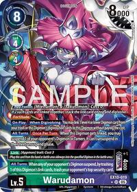 Warudamon (Alternate Art) (EX10-019 SR) [Sinister Order]