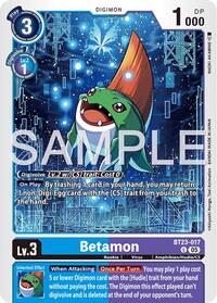 Betamon (BT23-017 U) [Hackers' Slumber]