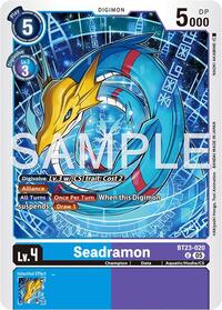 Seadramon (BT23-020 U) [Hackers' Slumber]