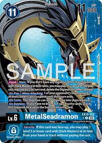 MetalSeadramon (Alternate Art) (EX10-012 R) [Sinister Order]