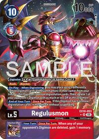 Regulusmon (Alternate Art) (EX10-053 SR) [Sinister Order]
