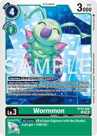 Wormmon (BT23-040 C) [Hackers' Slumber]