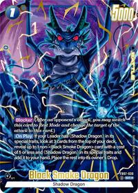 Black Smoke Dragon (Alternate Art) (FB07-030) [Wish For Shenron]