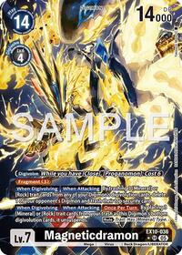 Magneticdramon (Alternate Art) (EX10-036 SR) [Sinister Order]