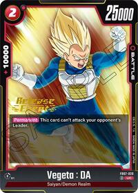Vegeta : DA - FB07-020 (FB07-020) [Wish For Shenron Release Event Cards]
