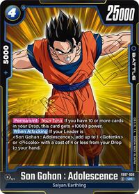 Son Gohan : Adolescence (FB07-036) [Wish For Shenron Release Event Cards]