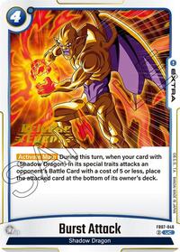 Burst Attack (FB07-046) [Wish For Shenron Release Event Cards]