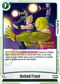 United Front (FB07-070) [Wish For Shenron Release Event Cards]