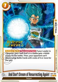 And Don't Dream of Resurrecting Again! (FB07-096) [Wish For Shenron Release Event Cards]