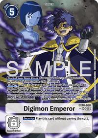 Digimon Emperor (Alternate Art) (EX10-068 SR) [Sinister Order]