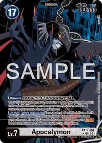 Apocalymon (Alternate Art) (EX10-061 SR) [Sinister Order]