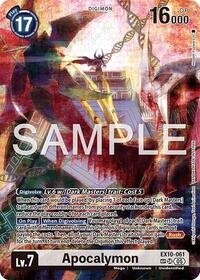 Apocalymon (SP) (EX10-061 SR) [Sinister Order]