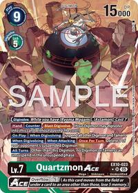 Quartzmon ACE (Alternate Art) (EX10-023 SR) [Sinister Order]