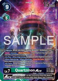 Quartzmon ACE (SP) (EX10-023 SR) [Sinister Order]