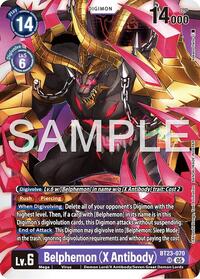 Belphemon (X Antibody) (BT23-070 SR) [Hackers' Slumber]