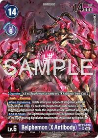 Belphemon (X Antibody) (Alternate Art) (BT23-070 SR) [Hackers' Slumber]