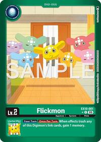 Flickmon (Limited Foil) (EX10-001 C) [Sinister Order]