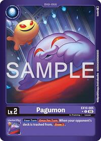 Pagumon (Limited Foil) (EX10-005 C) [Sinister Order]