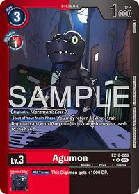 Agumon (Limited Foil) (EX10-006 U) [Sinister Order]