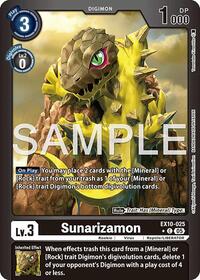 Sunarizamon (Limited Foil) (EX10-025 C) [Sinister Order]