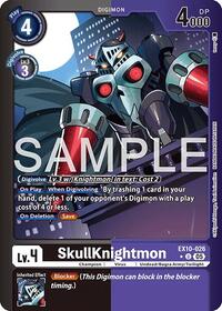 SkullKnightmon (Limited Foil) (EX10-026 U) [Sinister Order]