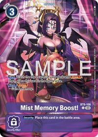 Mist Memory Boost! (Sinister Order Legend Pack) (BT8-108 C) [New Awakening]