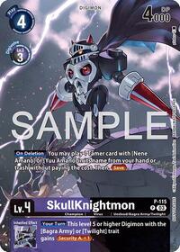 SkullKnightmon - P-115 (Sinister Order Legend Pack) (P-115 P) [Digimon Promotion Cards]