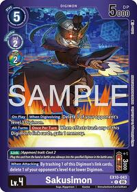 Sakusimon (Limited Foil) (EX10-043 C) [Sinister Order]