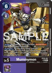 Mummymon (Limited Foil) (EX10-051 U) [Sinister Order]