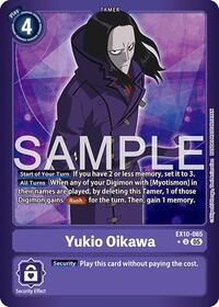Yukio Oikawa (Limited Foil) (EX10-065 R) [Sinister Order]